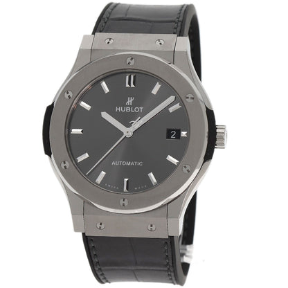 HUBLOT ウブロ 511.NX.7071.LR クラシックフュージョン レーシンググレー 腕時計 チタニウム メンズ 中古