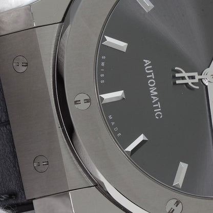 HUBLOT ウブロ 511.NX.7071.LR クラシックフュージョン レーシンググレー 腕時計 チタニウム メンズ 中古