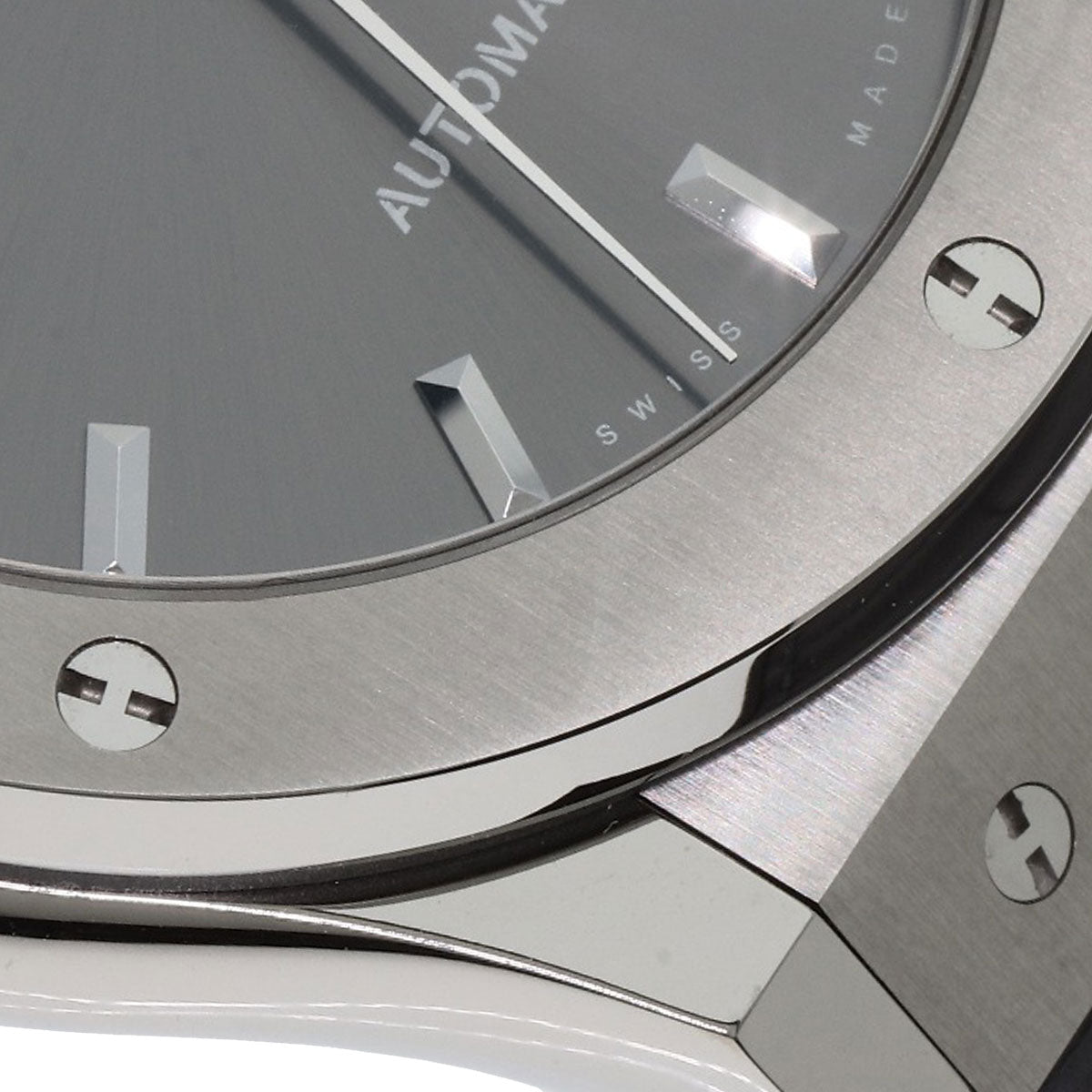 HUBLOT ウブロ 511.NX.7071.LR クラシックフュージョン レーシンググレー 腕時計 チタニウム メンズ 中古
