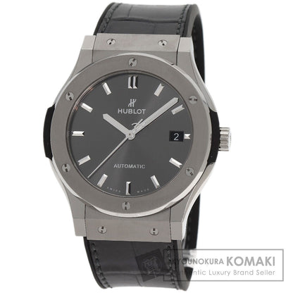 HUBLOT ウブロ 511.NX.7071.LR クラシックフュージョン レーシンググレー 腕時計 チタニウム メンズ 中古
