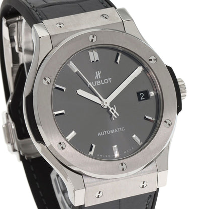 HUBLOT ウブロ 511.NX.7071.LR クラシックフュージョン レーシンググレー 腕時計 チタニウム メンズ 中古