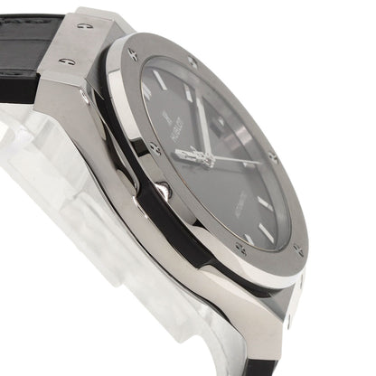 HUBLOT ウブロ 511.NX.7071.LR クラシックフュージョン レーシンググレー 腕時計 チタニウム メンズ 中古