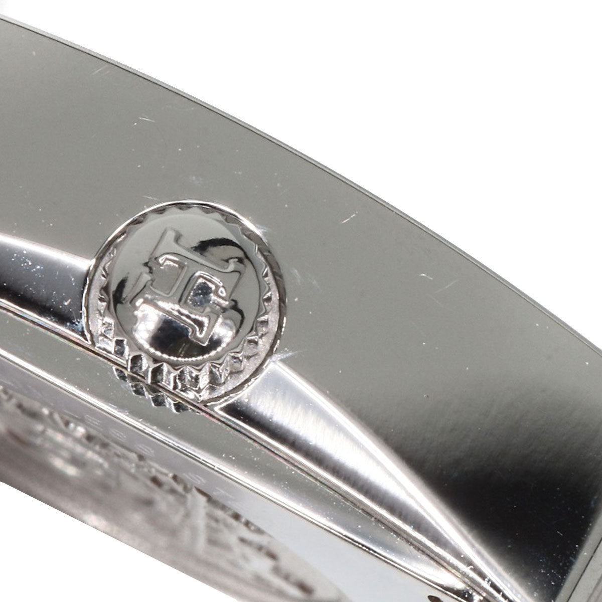 HERMES エルメス HH1.131 Hウォッチ ミニ ダイヤモンドベゼル 腕時計 SS レディース 中古