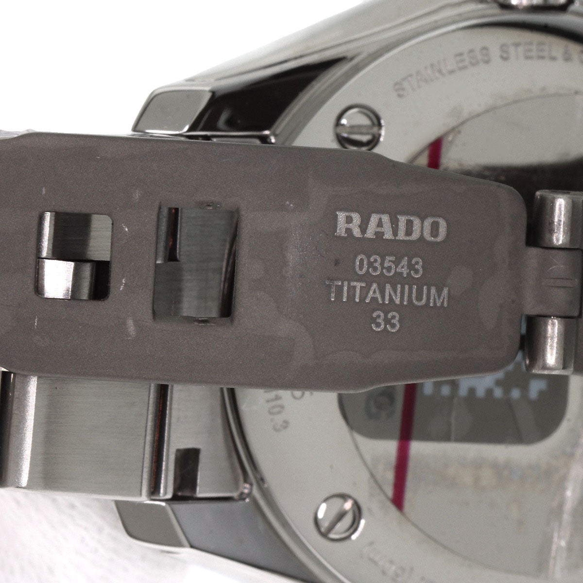 RADO ラドー R32110153 ハイパークローム 31mm 腕時計 SS レディース 中古