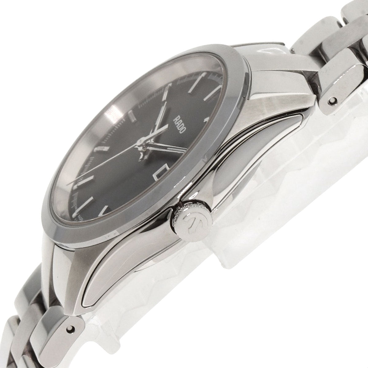 RADO ラドー R32110153 ハイパークローム 31mm 腕時計 SS レディース 中古