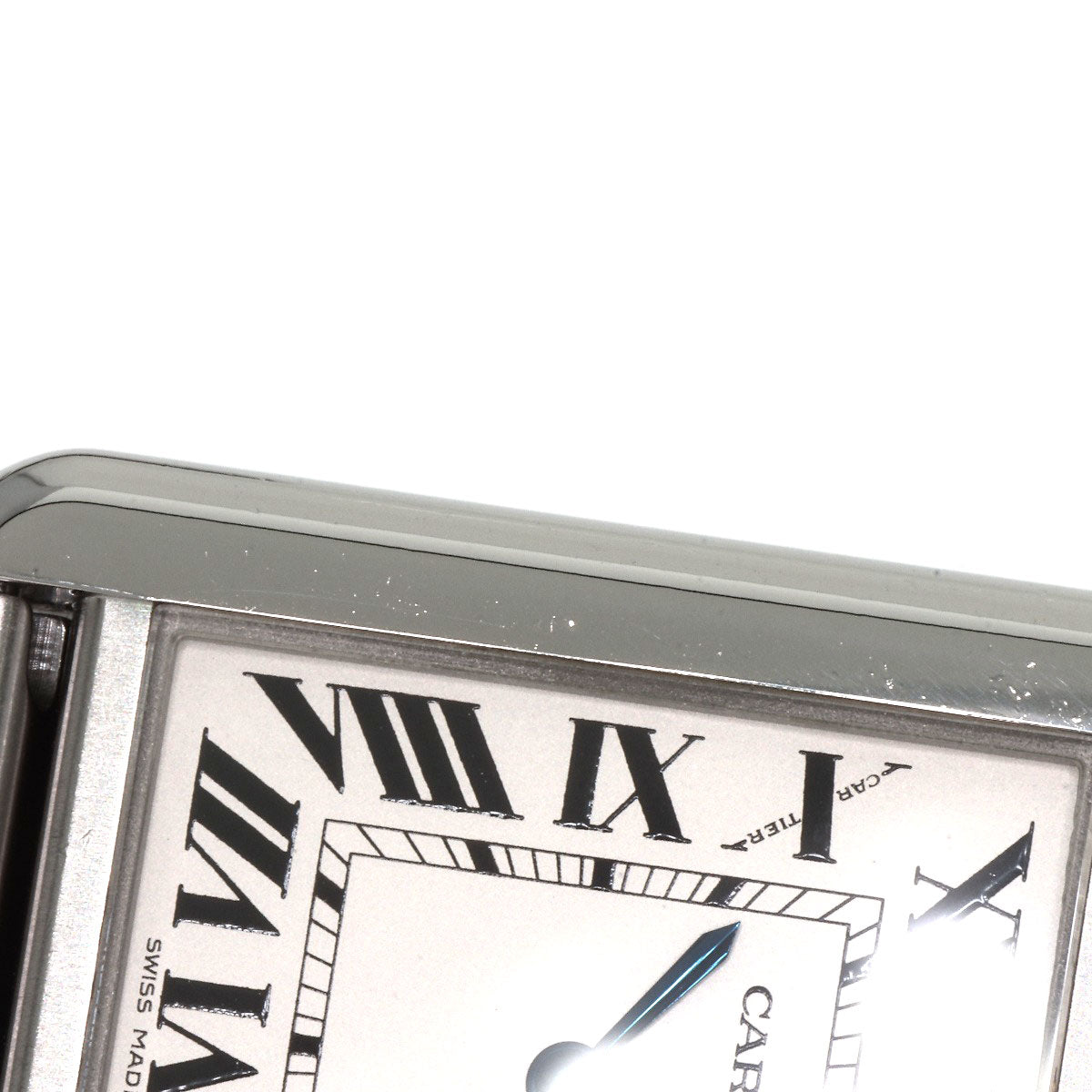CARTIER カルティエ W5200013 タンクソロ SM 腕時計 SS レディース 中古