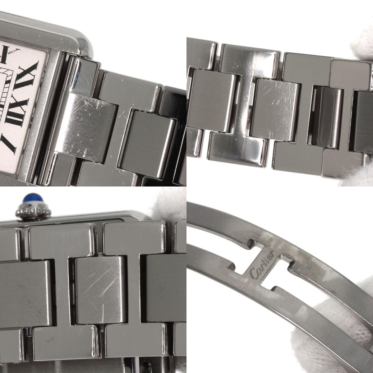 CARTIER カルティエ W5200013 タンクソロ SM 腕時計 SS レディース 中古