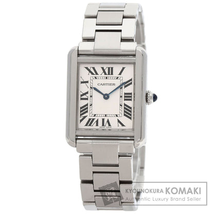 CARTIER カルティエ W5200013 タンクソロ SM 腕時計 SS レディース 中古