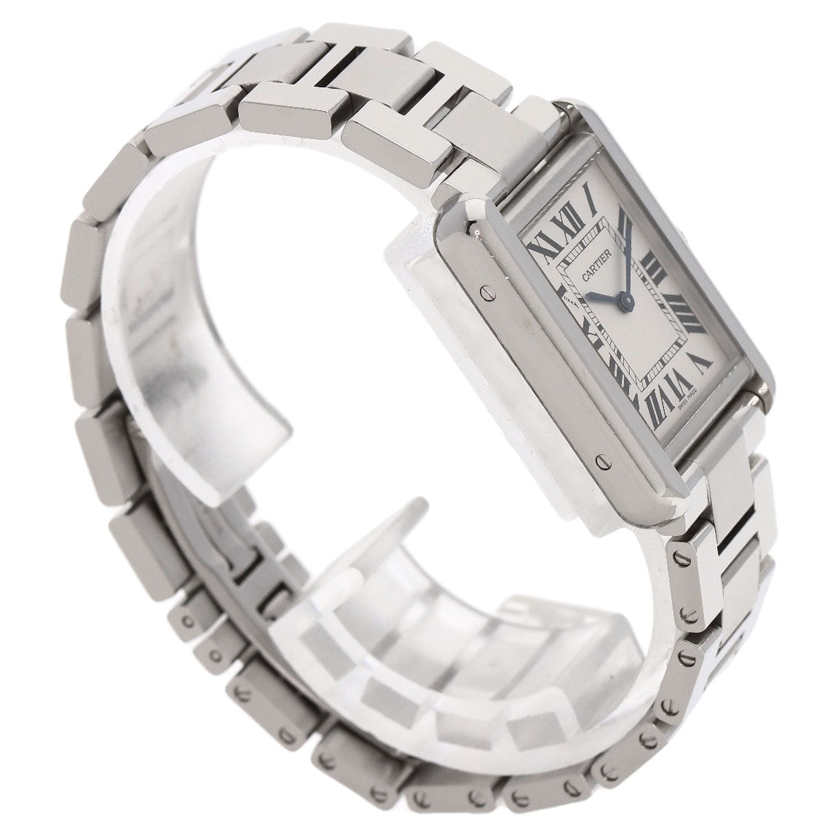 CARTIER カルティエ W5200013 タンクソロ SM 腕時計 SS レディース 中古