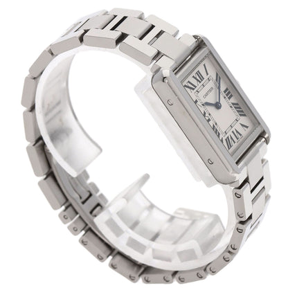 CARTIER カルティエ W5200013 タンクソロ SM 腕時計 SS レディース 中古