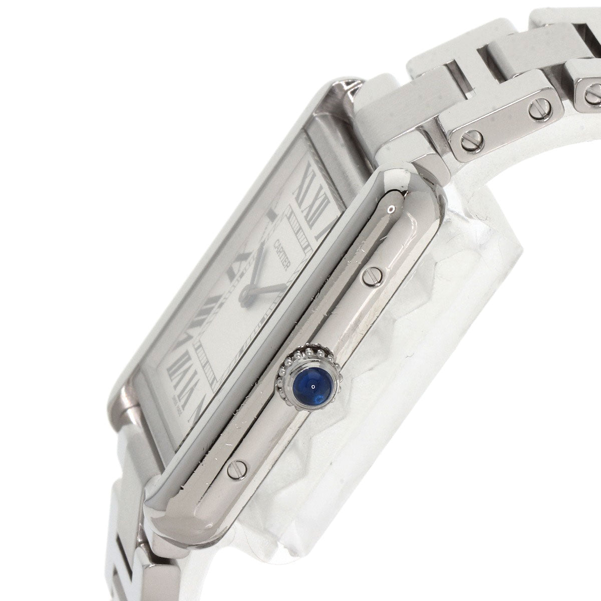 CARTIER カルティエ W5200013 タンクソロ SM 腕時計 SS レディース 中古