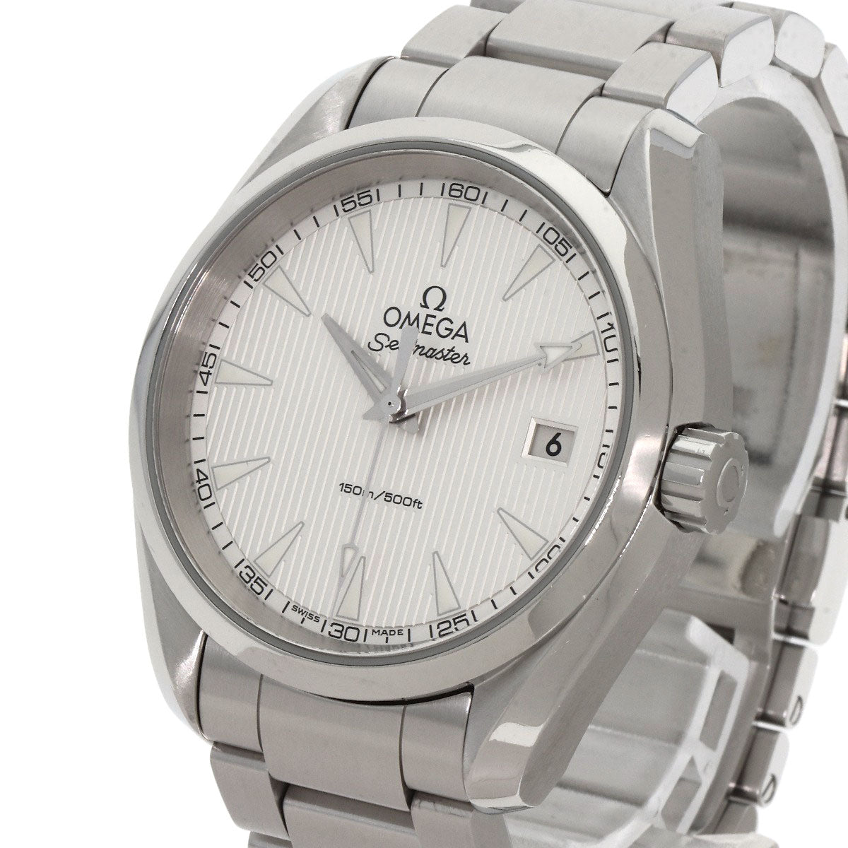 OMEGA オメガ 231.10.39.60.02.001 シーマスター アクアテラ 腕時計 SS メンズ 中古