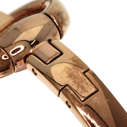 GUCCI グッチ 134.5 GG シェル バングル 腕時計 PGP レディース 中古