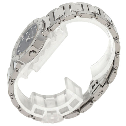 BVLGARI ブルガリ BB26BSS/12N ブルガリブルガリ 12P ダイヤモンド 腕時計 SS レディース 中古