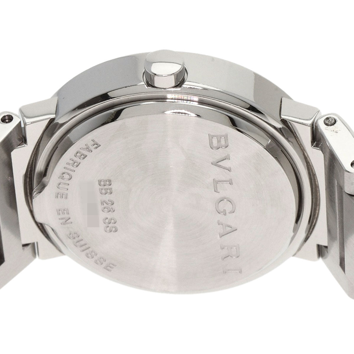 BVLGARI ブルガリ BB26BSS/12N ブルガリブルガリ 12P ダイヤモンド 腕時計 SS レディース 中古