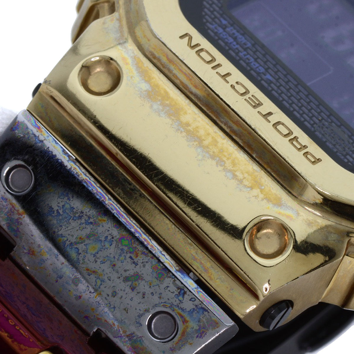 CASIO カシオ GMW-B5000TR-9JR G ショック フルメタル 腕時計 チタン メンズ 中古