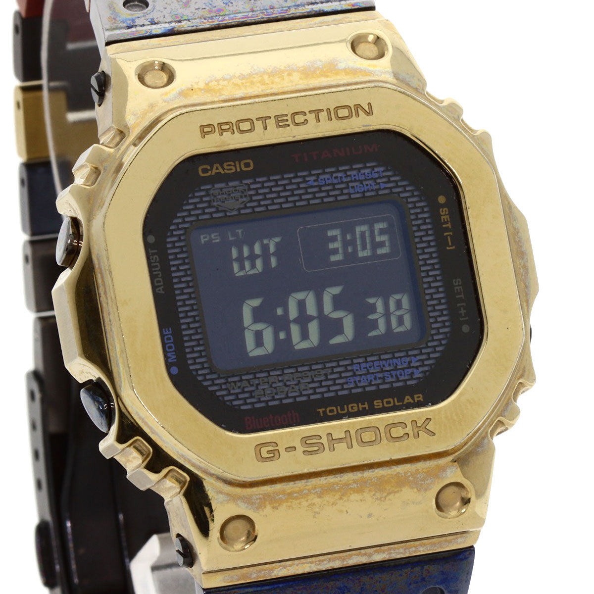 CASIO カシオ GMW-B5000TR-9JR G ショック フルメタル 腕時計 チタン メンズ 中古