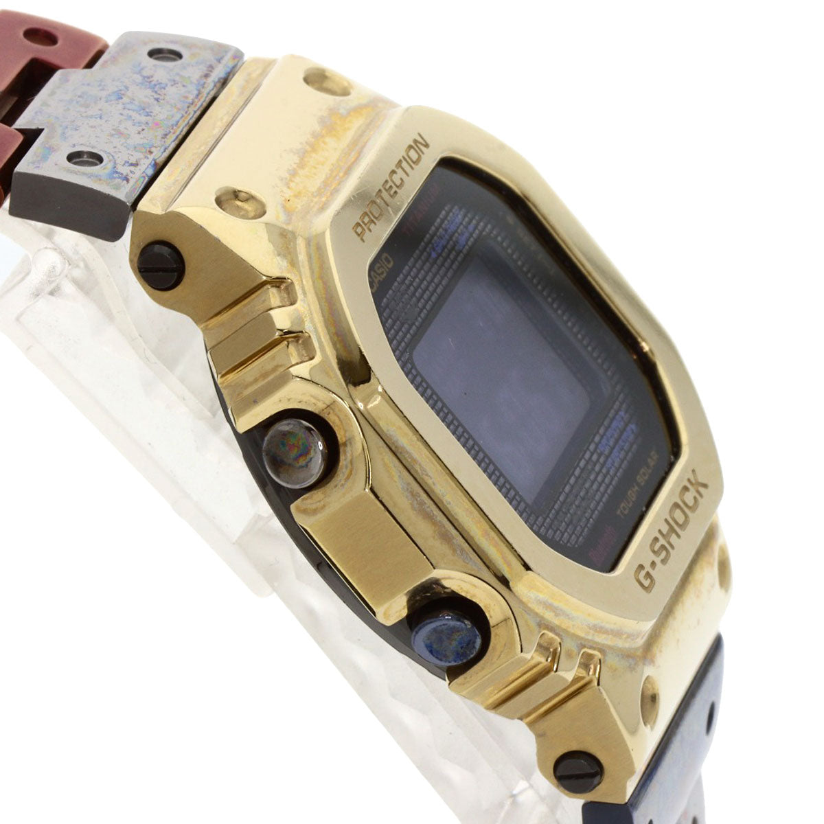 CASIO カシオ GMW-B5000TR-9JR G ショック フルメタル 腕時計 チタン メンズ 中古