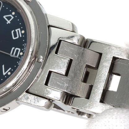 HERMES エルメス CL4.210 クリッパー 腕時計 SS レディース 中古