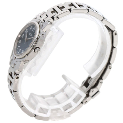 HERMES エルメス CL4.210 クリッパー 腕時計 SS レディース 中古