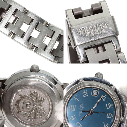 HERMES エルメス CL4.210 クリッパー 腕時計 SS レディース 中古