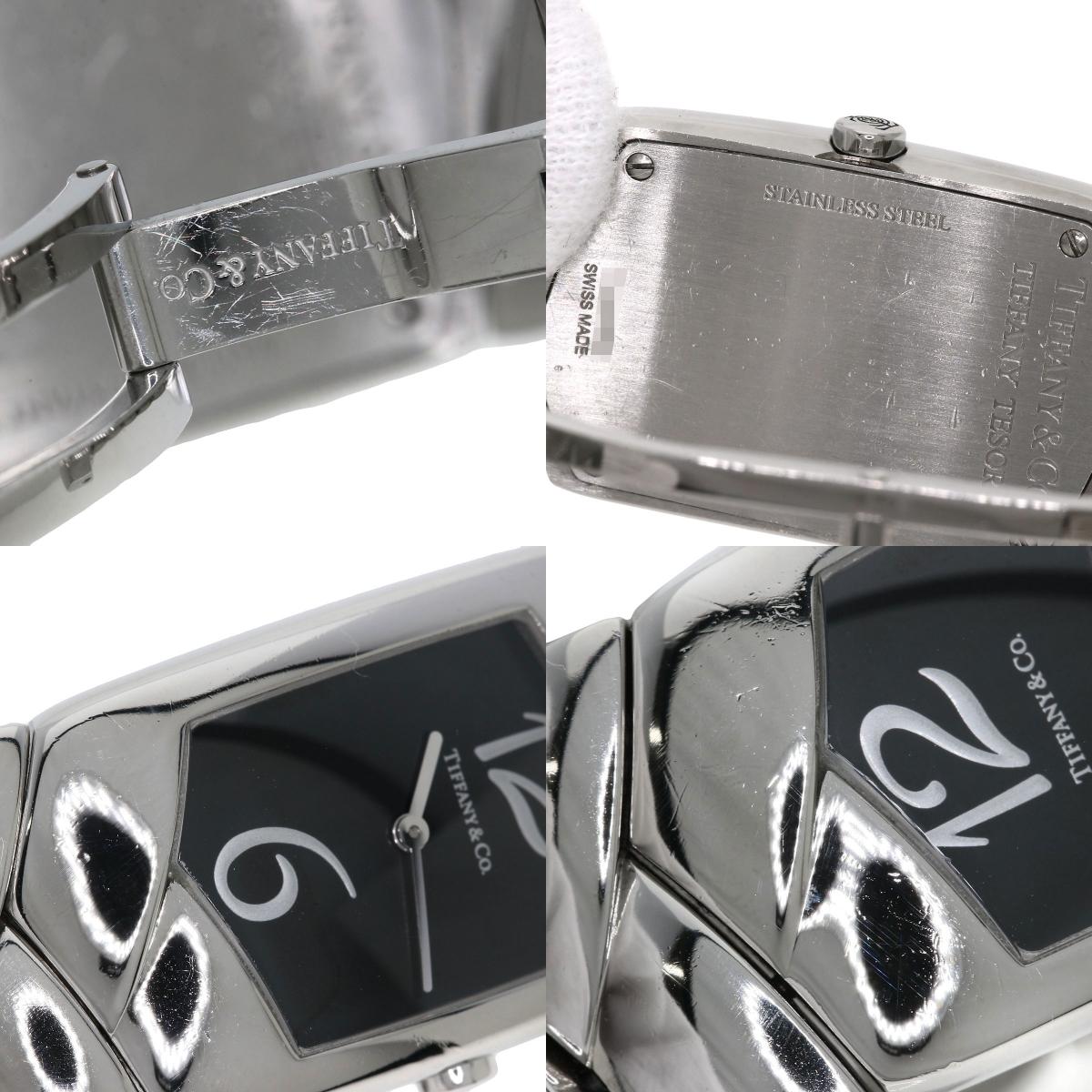 TIFFANY&Co. ティファニー Z6301.10 ティソロ 腕時計 SS レディース 中古