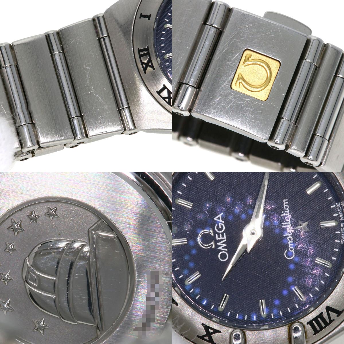OMEGA オメガ 1562.40 コンステレーション ミニ 腕時計 SS レディース 中古