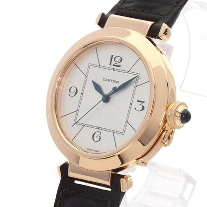 CARTIER カルティエ W3019351 パシャ 42mm 腕時計 K18PG メンズ 中古