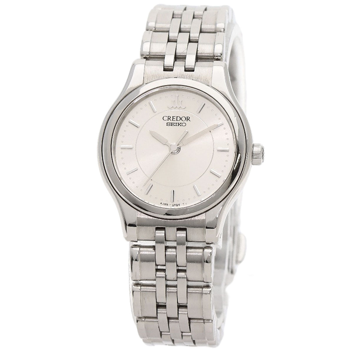 SEIKO セイコー 4J85-0A20 クレドール 腕時計 SS レディース 中古