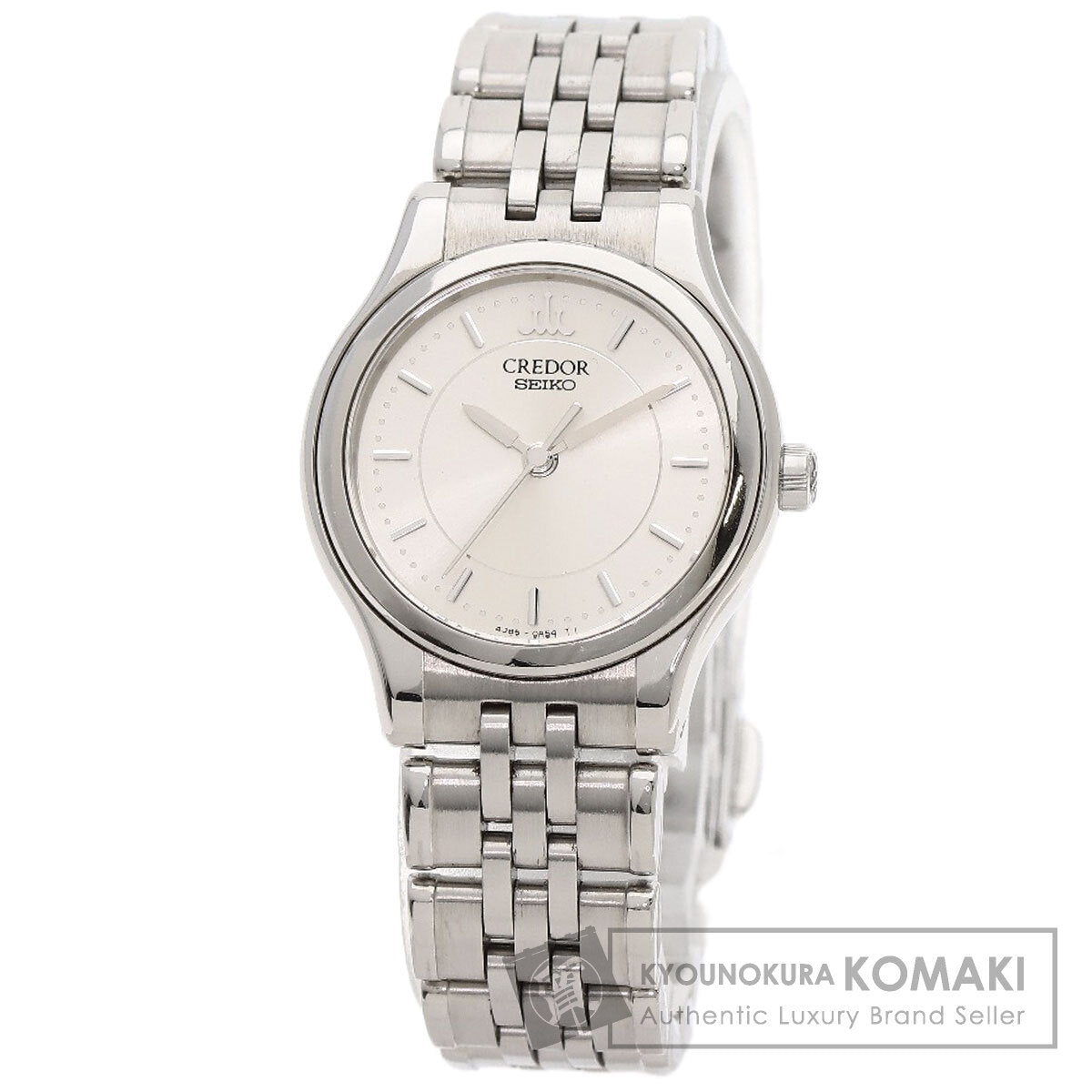 SEIKO セイコー 4J85-0A20 クレドール 腕時計 SS レディース 中古
