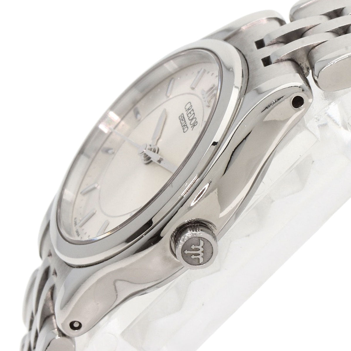 SEIKO セイコー 4J85-0A20 クレドール 腕時計 SS レディース 中古