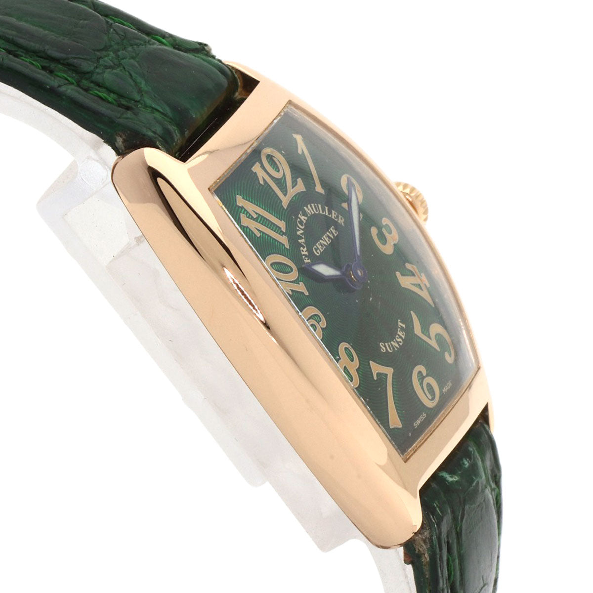 FRANCK MULLER フランクミュラー 1752QZSUN トノウカーベックス サンセット 腕時計 K18PG レディース 中古
