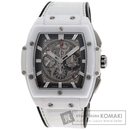 HUBLOT ウブロ 601.HX.0173.LR スピリット オブ ビックバン ホワイトセラミック 腕時計 セラミック メンズ 中古