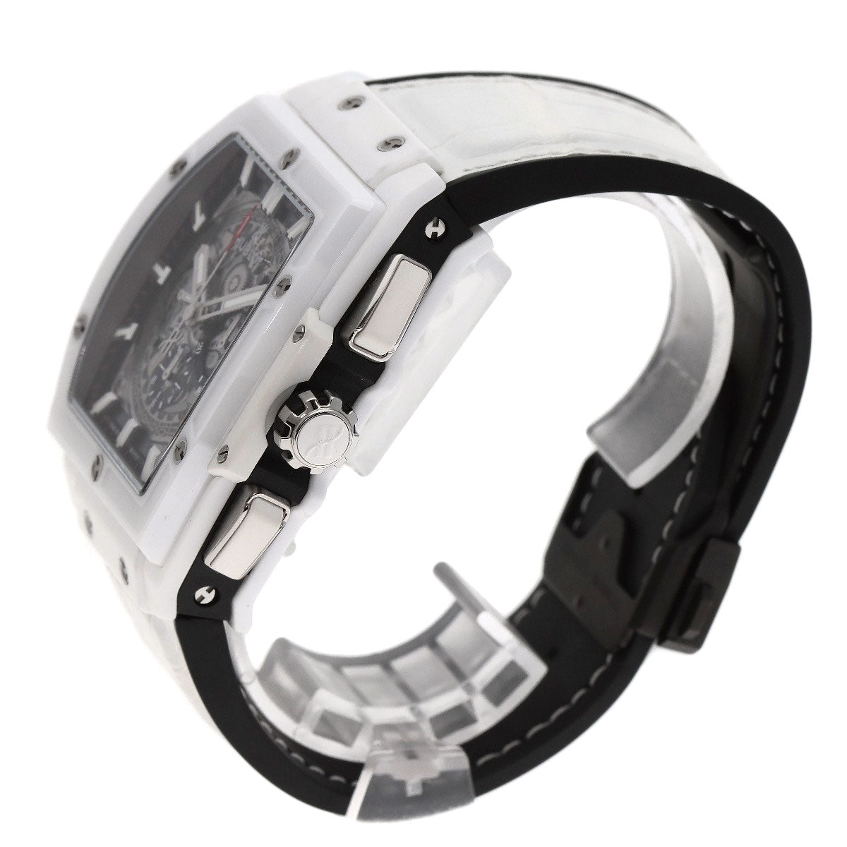 HUBLOT ウブロ 601.HX.0173.LR スピリット オブ ビックバン ホワイトセラミック 腕時計 セラミック メンズ 中古
