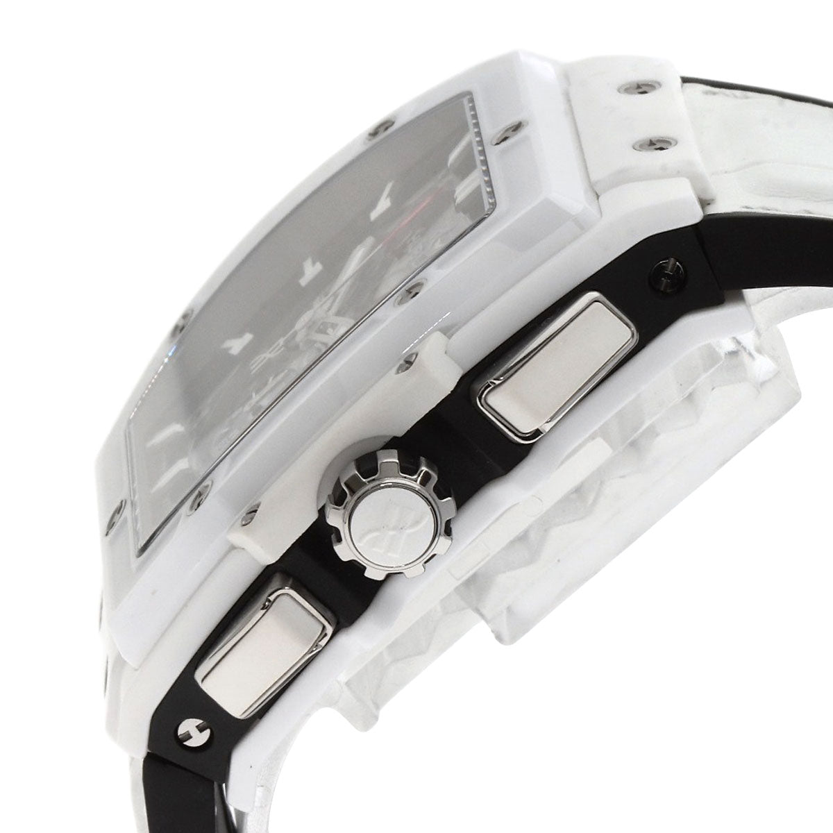HUBLOT ウブロ 601.HX.0173.LR スピリット オブ ビックバン ホワイトセラミック 腕時計 セラミック メンズ 中古