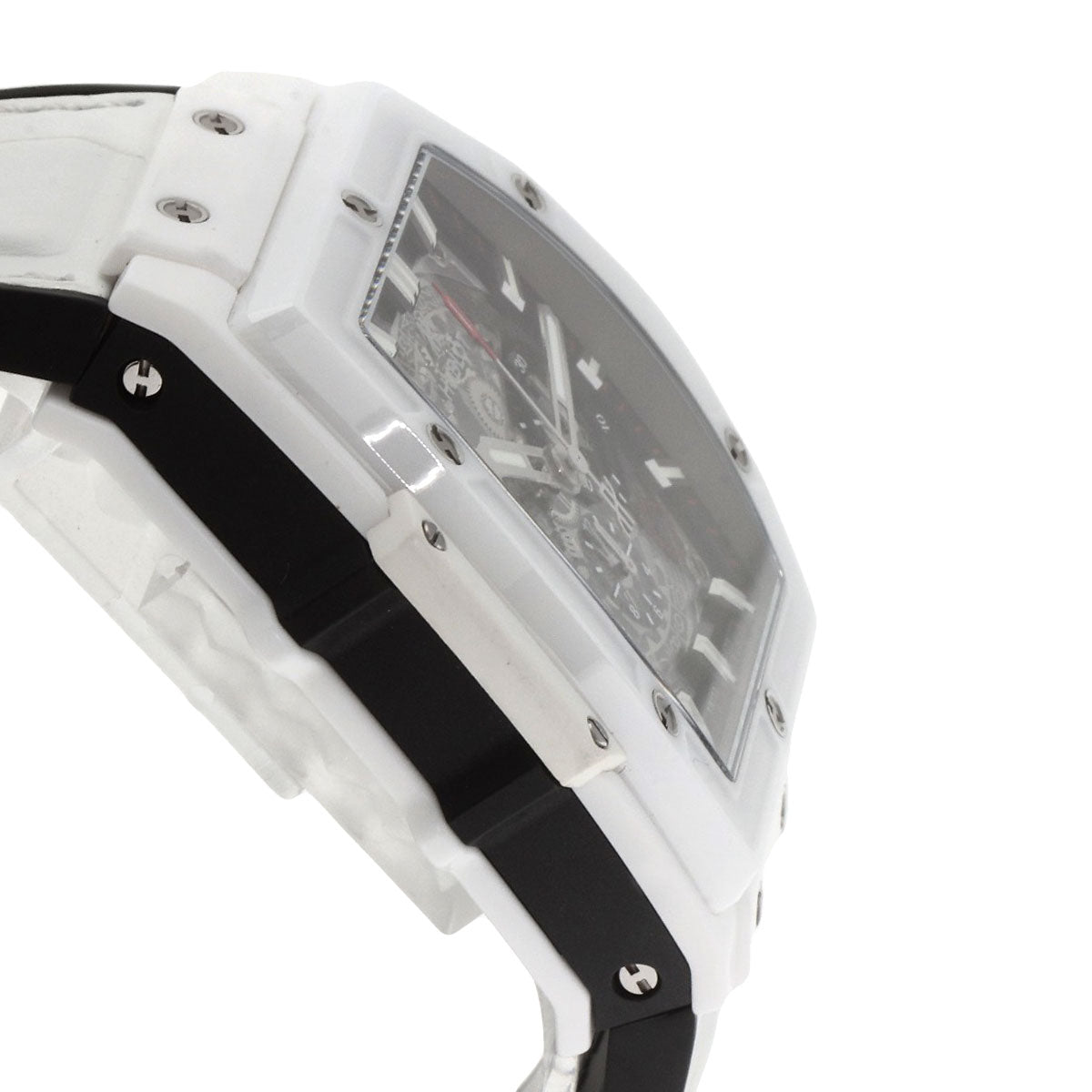 HUBLOT ウブロ 601.HX.0173.LR スピリット オブ ビックバン ホワイトセラミック 腕時計 セラミック メンズ 中古