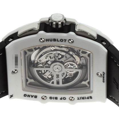 HUBLOT ウブロ 601.HX.0173.LR スピリット オブ ビックバン ホワイトセラミック 腕時計 セラミック メンズ 中古