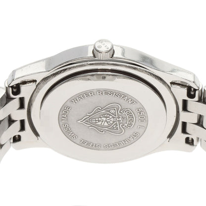 GUCCI グッチ 5500L ラウンドフェイス 腕時計 SS レディース 中古