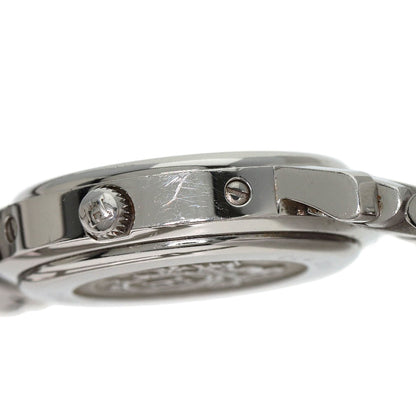 HERMES エルメス CL4.230 クリッパー ナクレ 12P ダイヤモンドベゼル 腕時計 SS レディース 中古