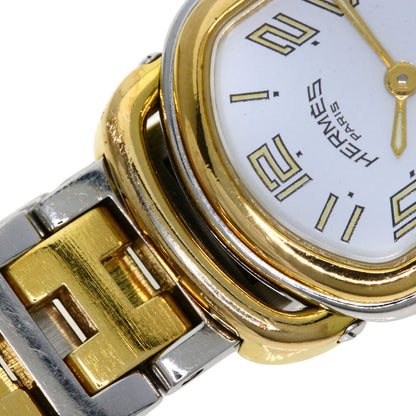 HERMES エルメス RA1.240 ラリー 腕時計 SS レディース 中古