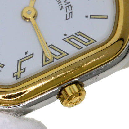 HERMES エルメス RA1.240 ラリー 腕時計 SS レディース 中古