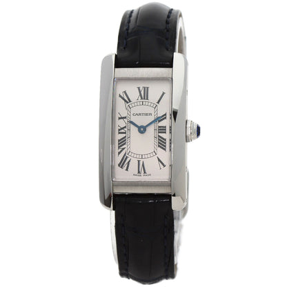 CARTIER カルティエ WSTA0016 タンクアメリカンSM 腕時計 SS レディース 中古