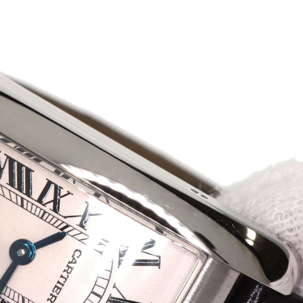 CARTIER カルティエ WSTA0016 タンクアメリカンSM 腕時計 SS レディース 中古