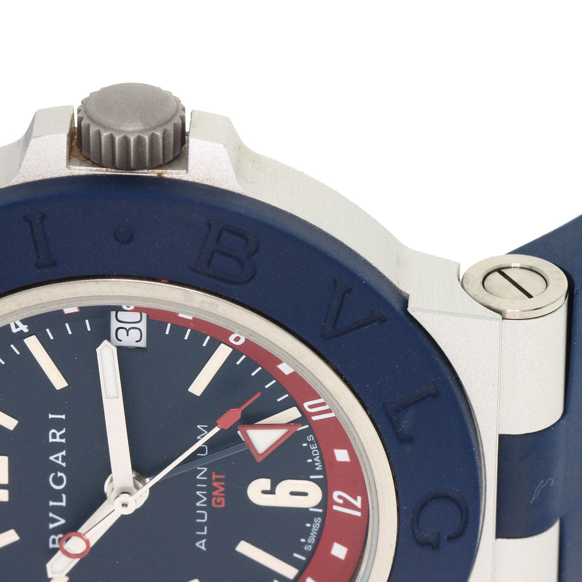 ブルガリ BB40ATGMT アルミニウム GMT 腕時計 中古 商品画像16