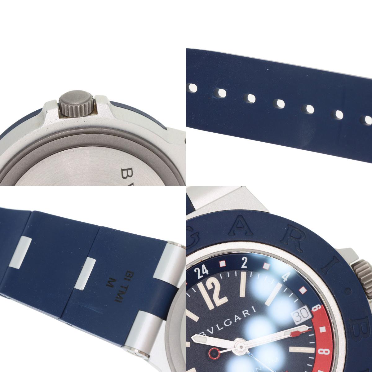ブルガリ BB40ATGMT アルミニウム GMT 腕時計 中古 商品画像19