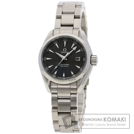 OMEGA オメガ 231.10.30.61.06.001 シーマスター アクアテラ 腕時計 SS レディース 中古