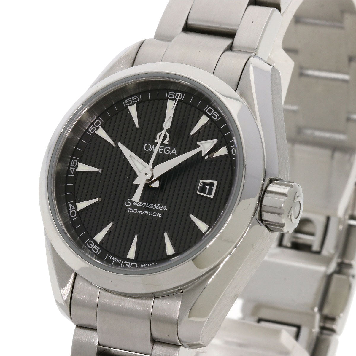 OMEGA オメガ 231.10.30.61.06.001 シーマスター アクアテラ 腕時計 SS レディース 中古