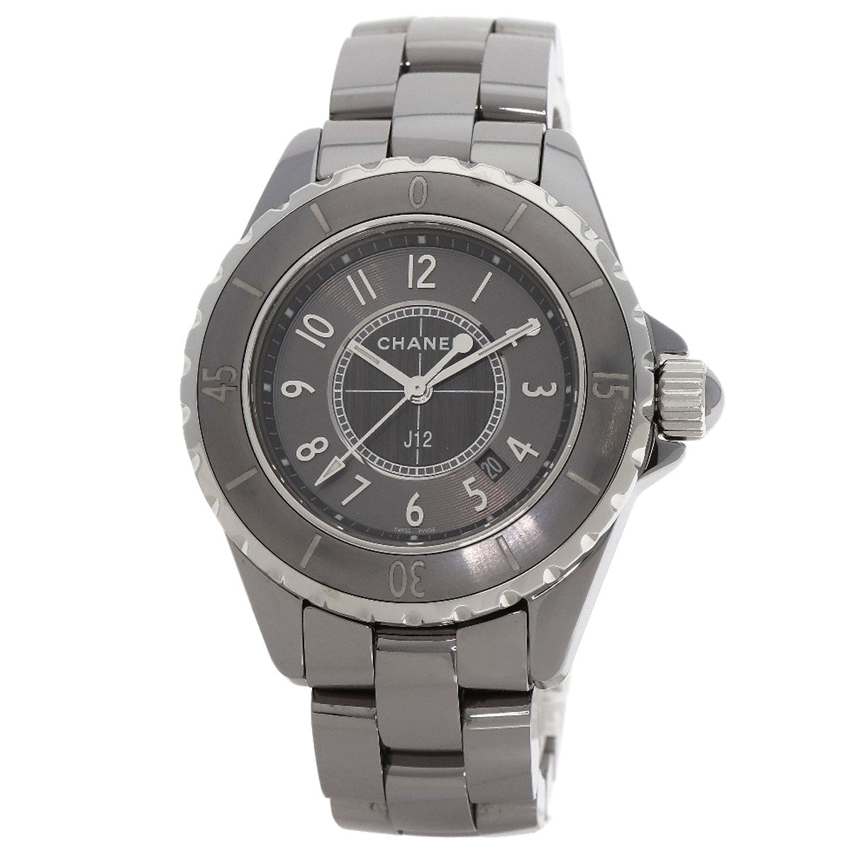 CHANEL シャネル H2978 J12 33mm クロマティック 腕時計 チタン/セラミック レディース 中古