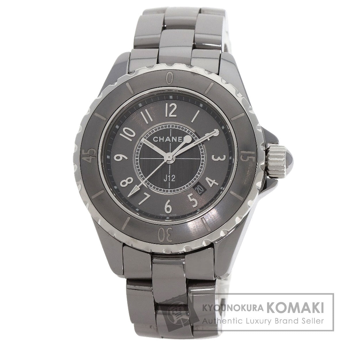 CHANEL シャネル H2978 J12 33mm クロマティック 腕時計 チタン/セラミック レディース 中古