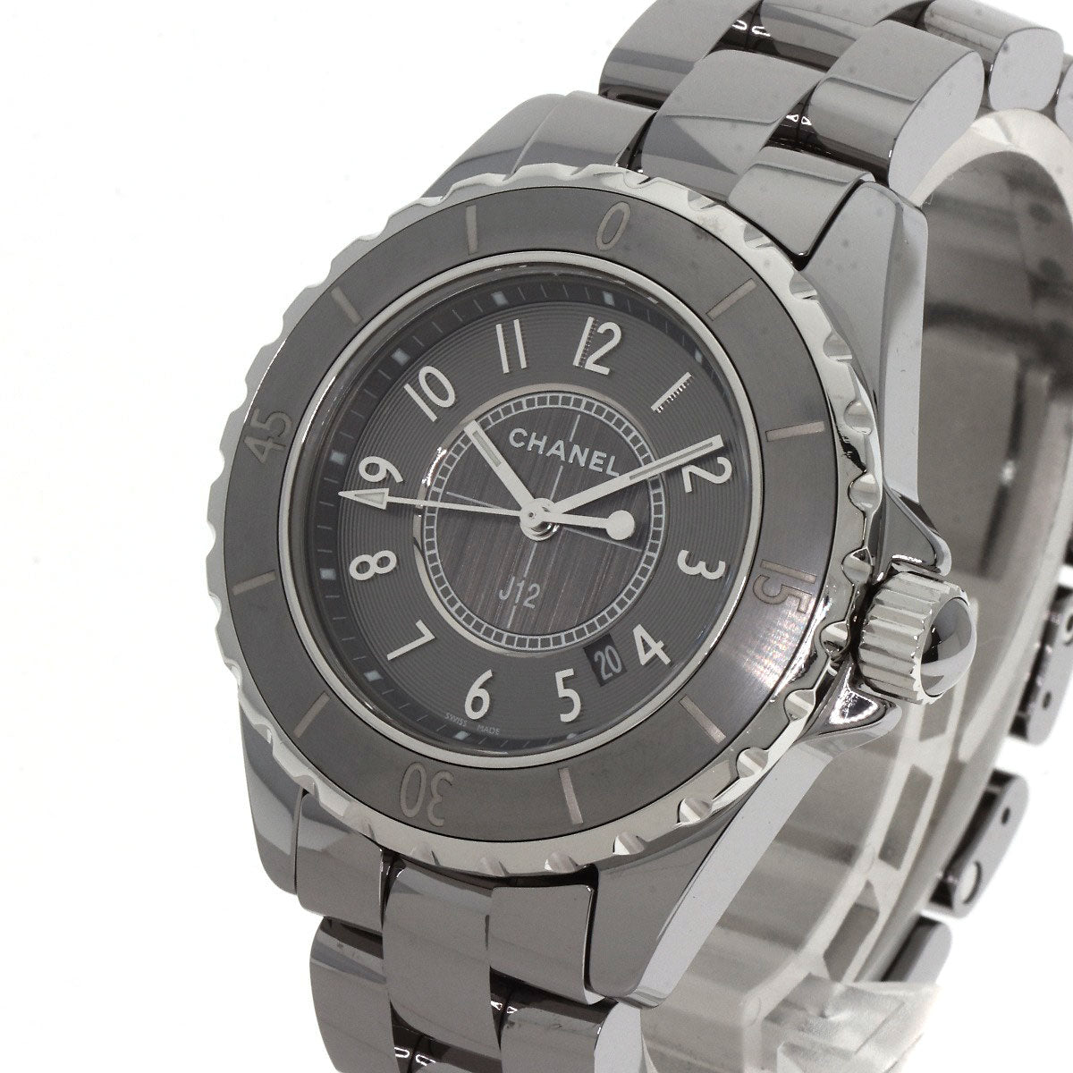 CHANEL シャネル H2978 J12 33mm クロマティック 腕時計 チタン/セラミック レディース 中古